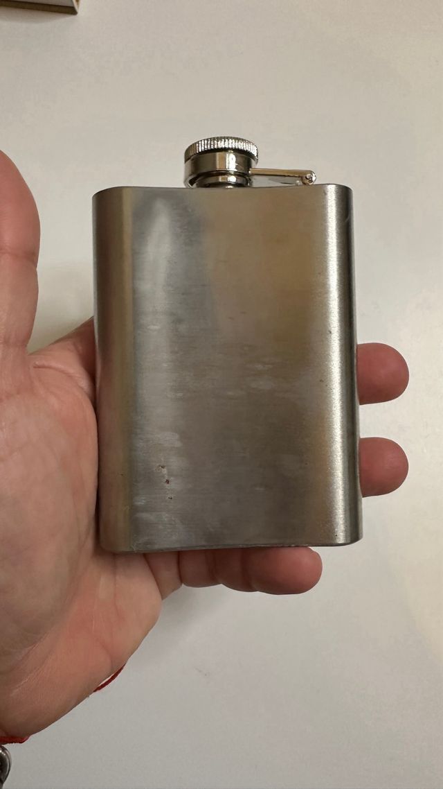 Petaca Acero Inoxidable URSS CCCP