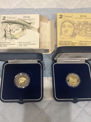 Italia 2016 2€ Proof Colección