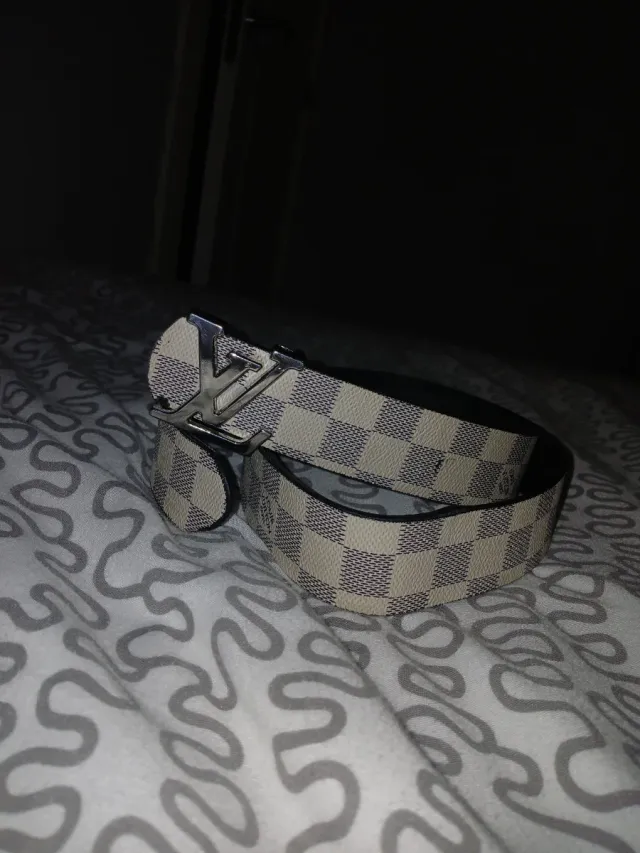 Cinturón Louis Vuitton Damier Beige
