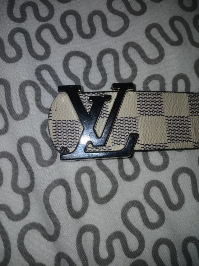 Cinturón Louis Vuitton Damier Beige