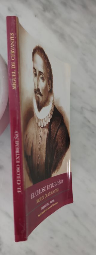 Libro El celoso extremeño de Miguel de Cervantes