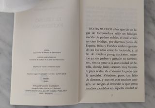 Libro El celoso extremeño de Miguel de Cervantes
