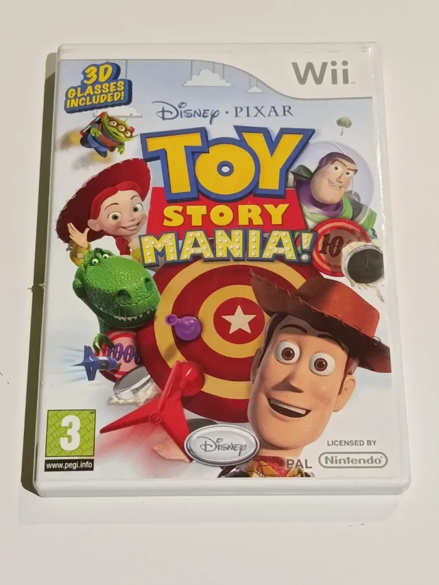 Lote Juegos Wii Toy Story Anubis II CSI