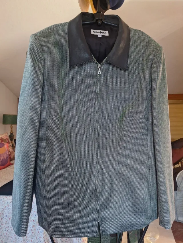 Traje de chaqueta gris T.50 El Corte Inglés
