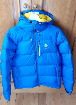 Abrigo Plumas Ralph Lauren Azul
