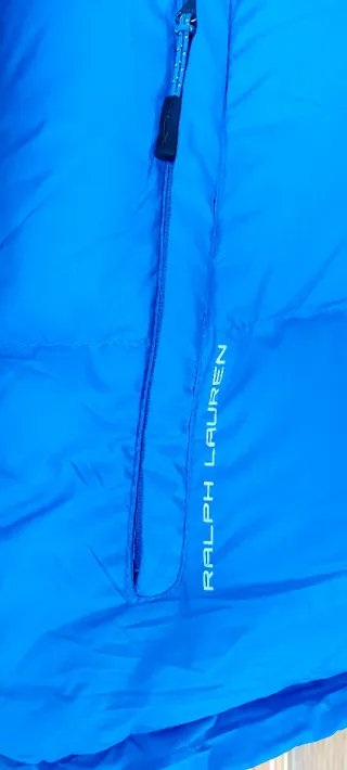 Abrigo Plumas Ralph Lauren Azul