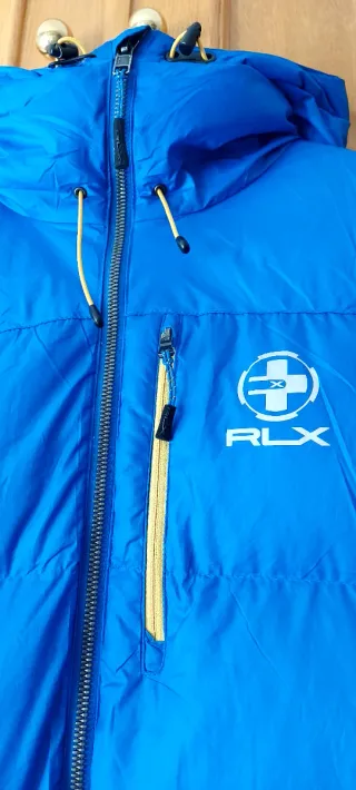 Abrigo Plumas Ralph Lauren Azul