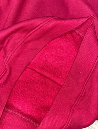 Sudadera Mister Tee Roja con Estampado