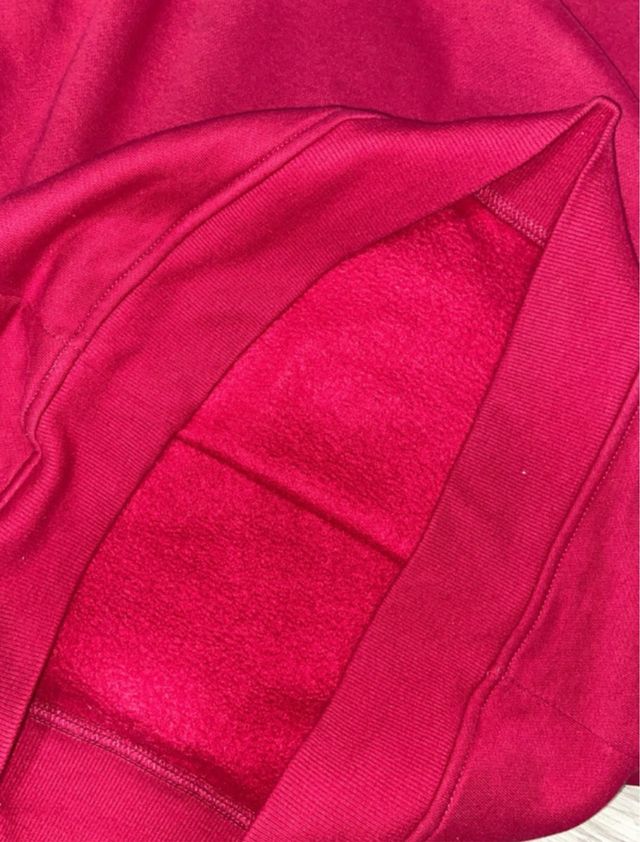 Sudadera Mister Tee Roja con Estampado