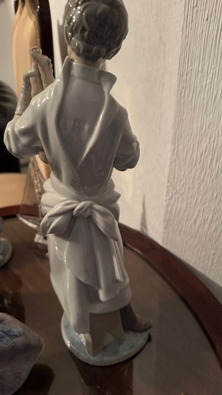 Lladró Médico Obstetra con Bebé