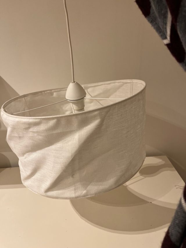 Lámpara de lino La Redoute