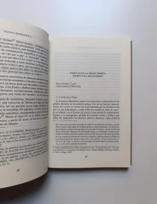 La tradición fabulística pueblos del Mediterráneo.