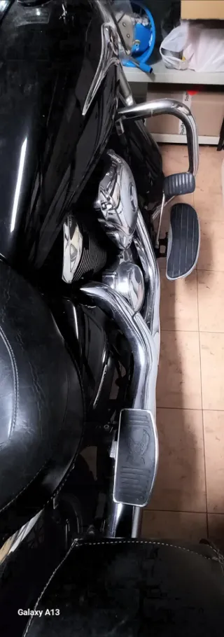 Kawasaki VN900 Classic 2007 con alforjas 65195km.