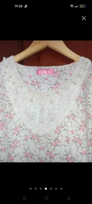 Camisones mujer flores