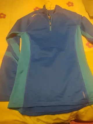 Sudadera deportiva Lurking azul y verde