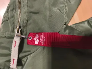 Chaqueta Alpha Industries Aviador Verde