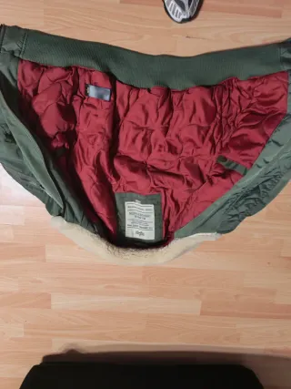 Chaqueta Alpha Industries Aviador Verde