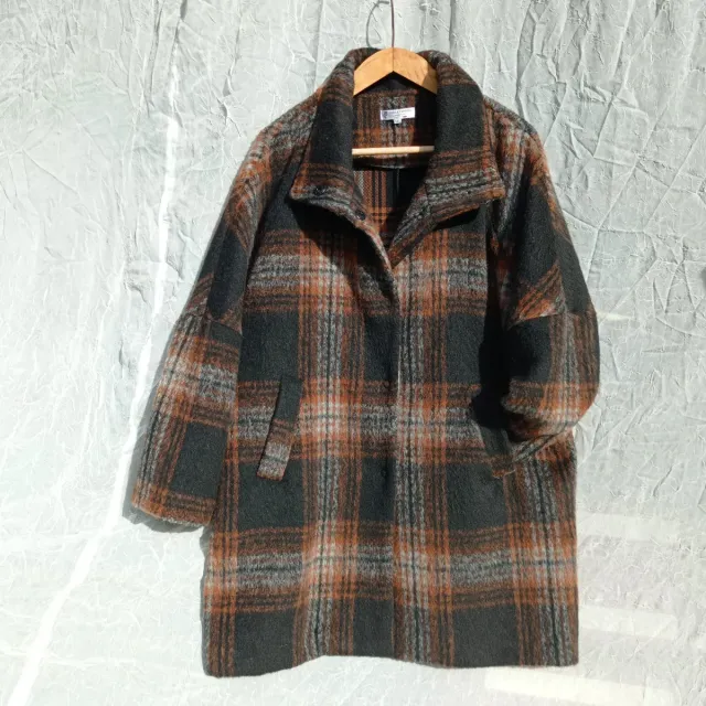 Giacca oversize a quadri Carla Ferroni