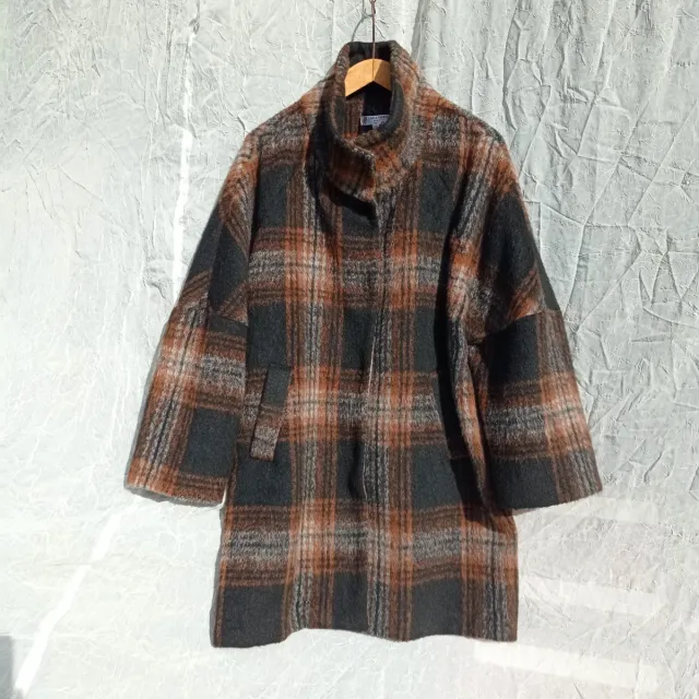 Giacca oversize a quadri Carla Ferroni