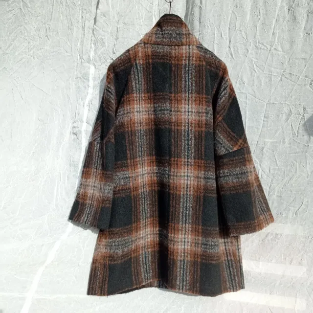 Giacca oversize a quadri Carla Ferroni