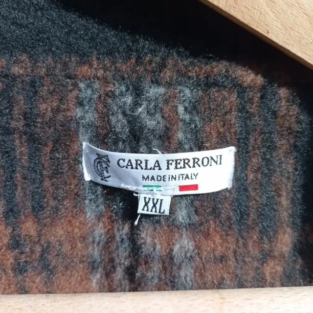 Giacca oversize a quadri Carla Ferroni