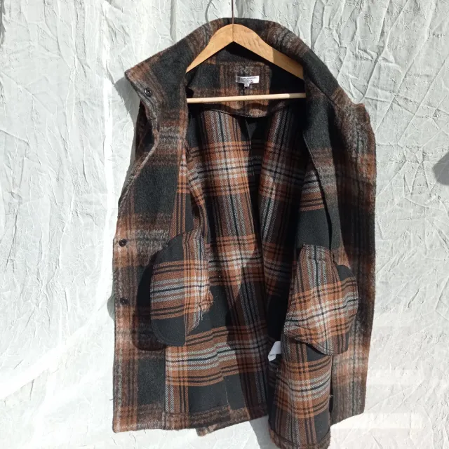 Giacca oversize a quadri Carla Ferroni