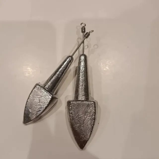 Lote N°1 -14 plomos Surfcasting 120-130gr