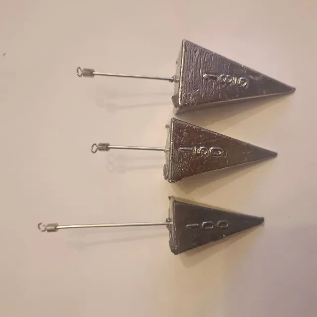 Lote N°1 -14 plomos Surfcasting 120-130gr