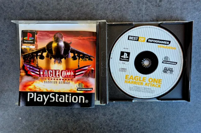 Eagle One: Harrier Attack PS1 - Infogrames