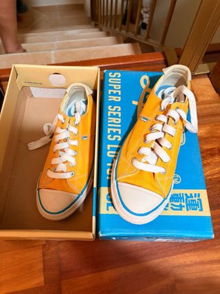 Zapatillas amarillas Converse Super Series