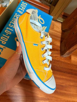 Zapatillas amarillas Converse Super Series