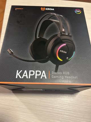 Auriculares KROM Kappa Gaming RGB