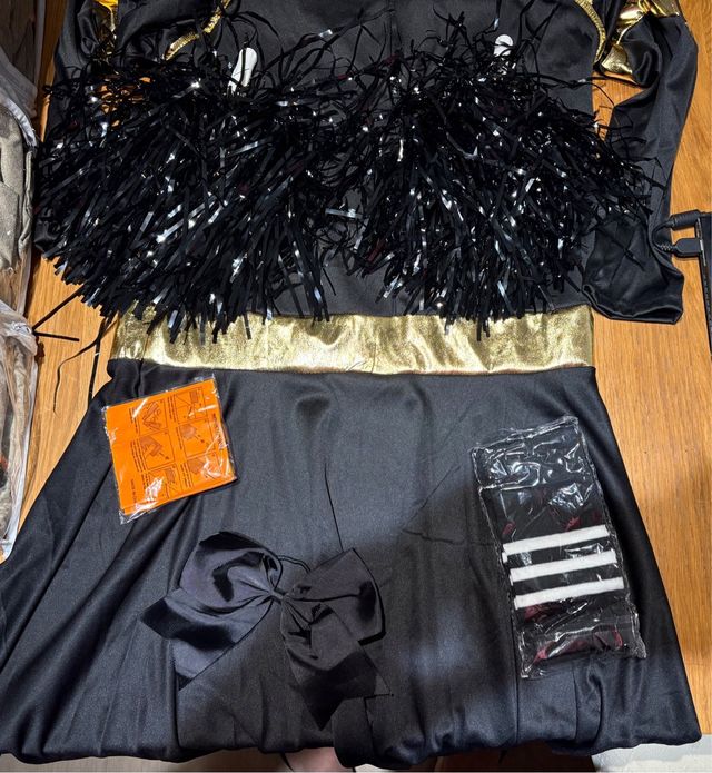 12 disfraces Cheerleader Animadora para grupo