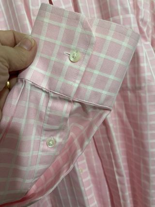 Camisa Pedro del Hierro Rosa Cuadros