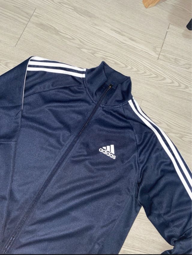 Chaqueta Adidas Azul Fina