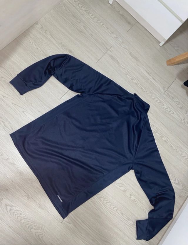 Chaqueta Adidas Azul Fina