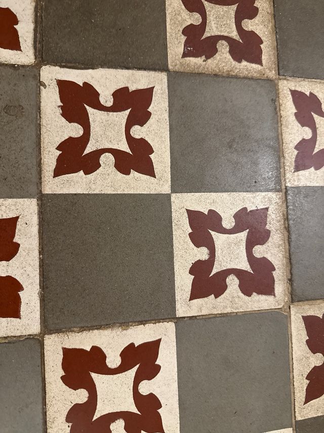 Lote suelo hidráulico antiguo