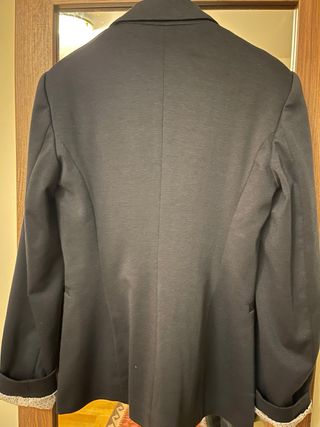 Chaqueta americana azul marino talla M