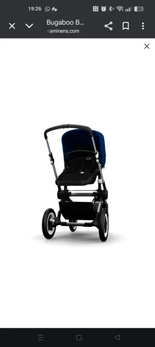 Bugaboo Buffalo Silla de Paseo Azul