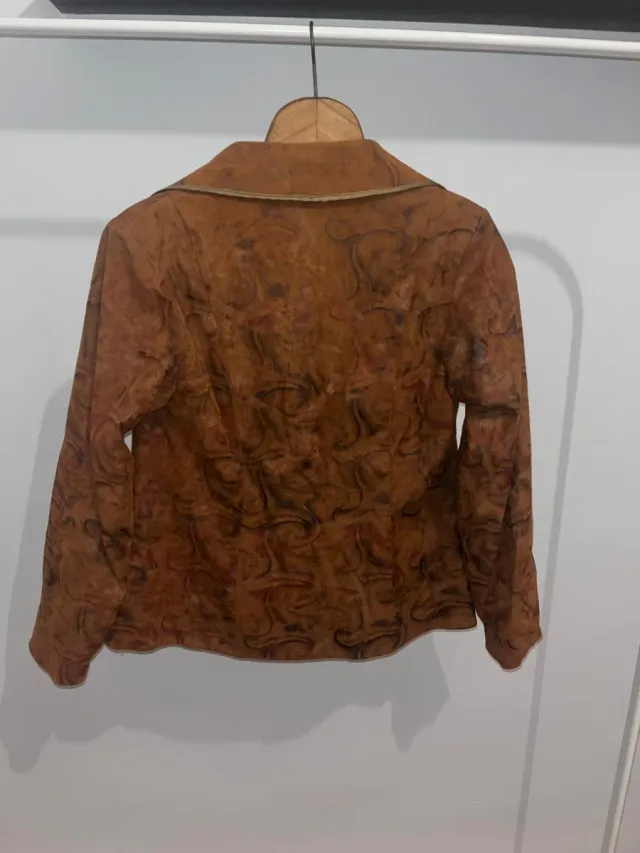 Chaqueta Vintage Estampada Talla S