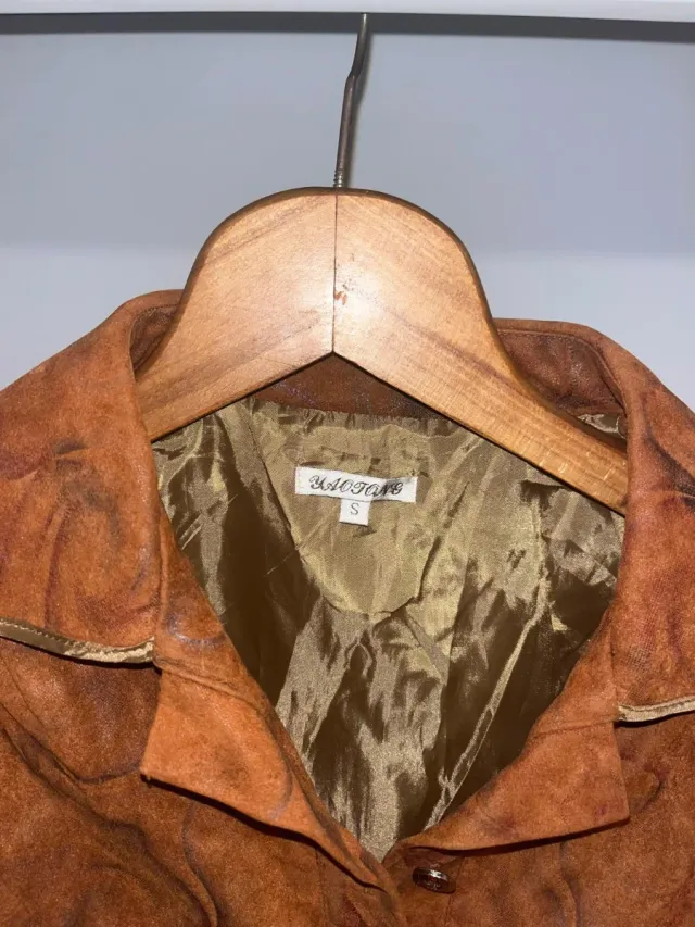 Chaqueta Vintage Estampada Talla S