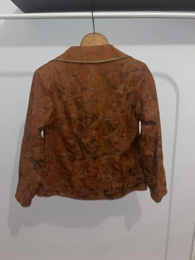 Chaqueta Vintage Estampada Talla S