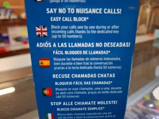 Telefono cordless Alcatel E160 Rosso