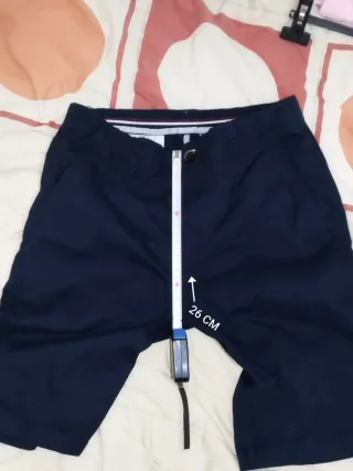 Pantalones cortos chinos PICKEN azul talla 38 Men