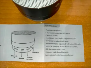 Mini Altavoz Bluetooth Santander Accionistas
