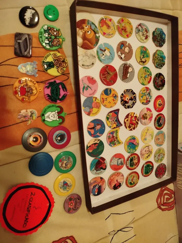 Collezione Tazos Pocahontas Warner Anni '80