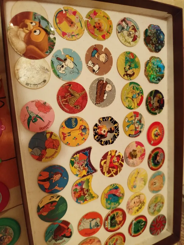 Collezione Tazos Pocahontas Warner Anni '80