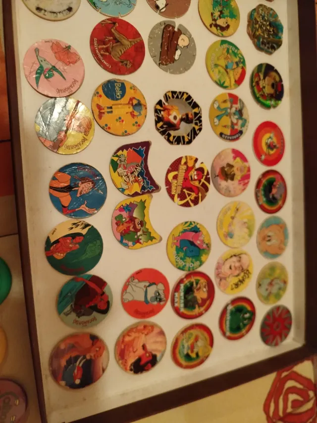 Collezione Tazos Pocahontas Warner Anni '80