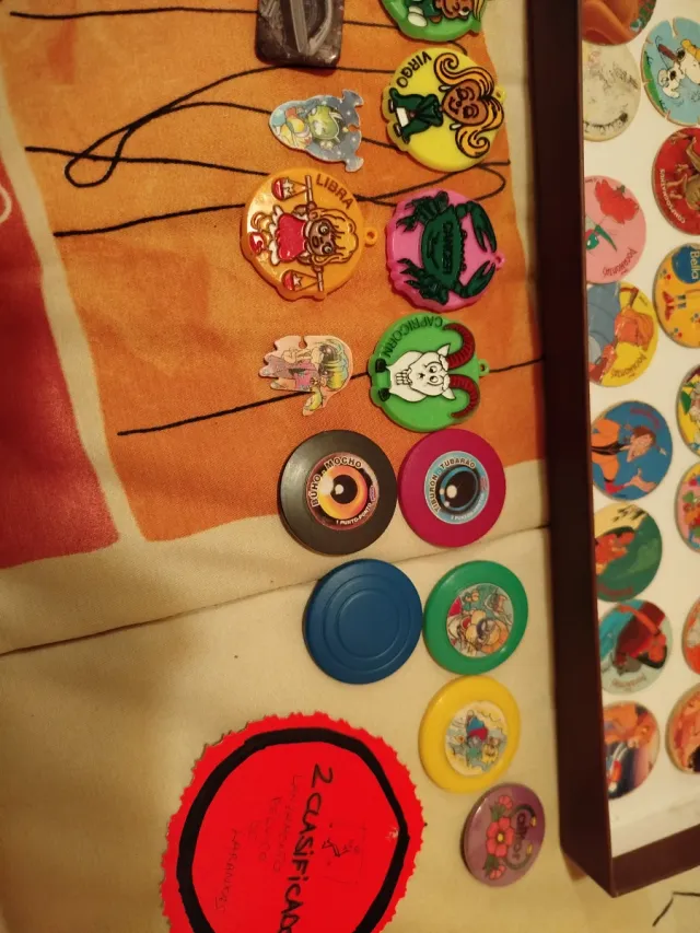 Collezione Tazos Pocahontas Warner Anni '80