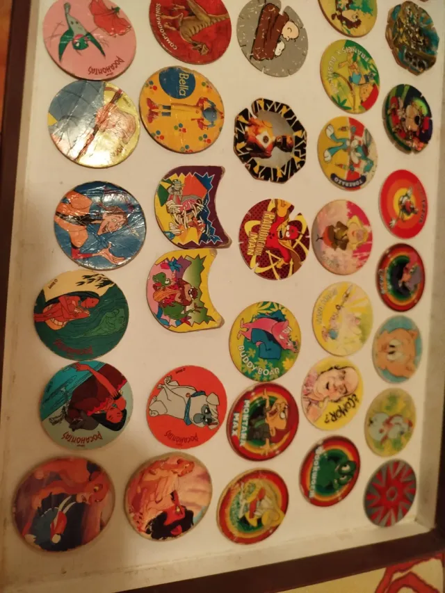 Collezione Tazos Pocahontas Warner Anni '80